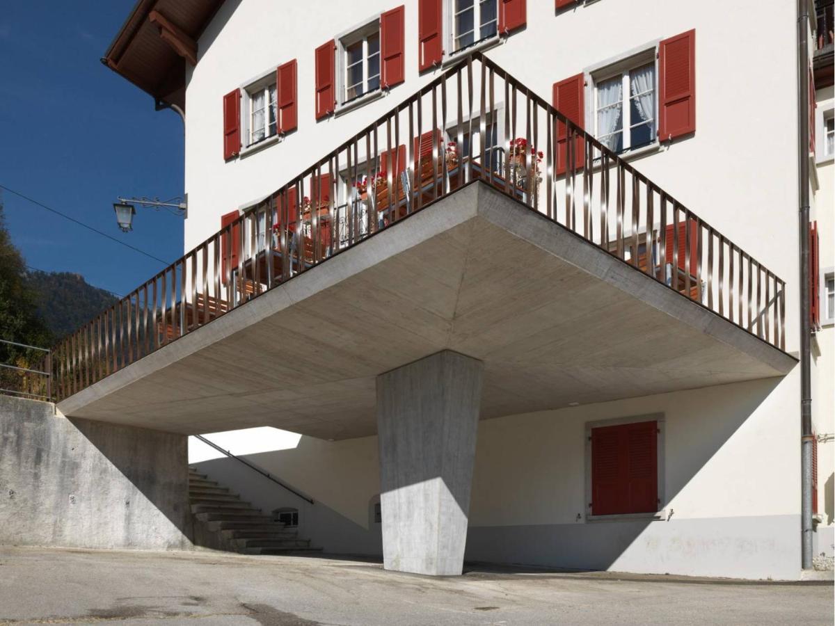 Auberge de l'Ange Albeuve Exterior foto