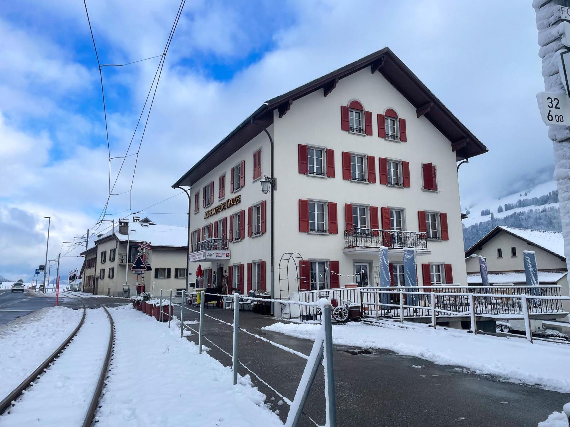 Auberge de l'Ange Albeuve Exterior foto
